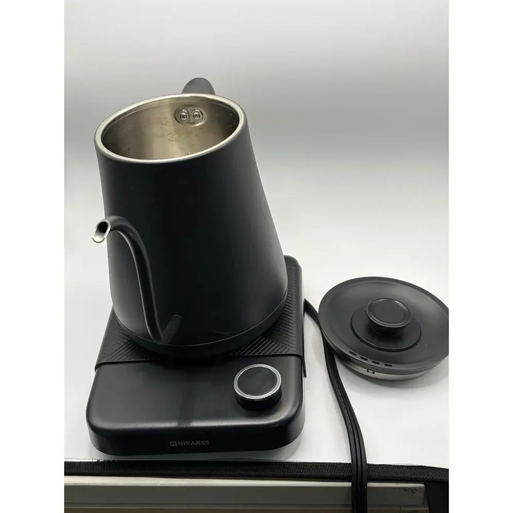 Electric Kettle, HIYAKOI Gooseneck Electric Kettle with Temperature Control, ...